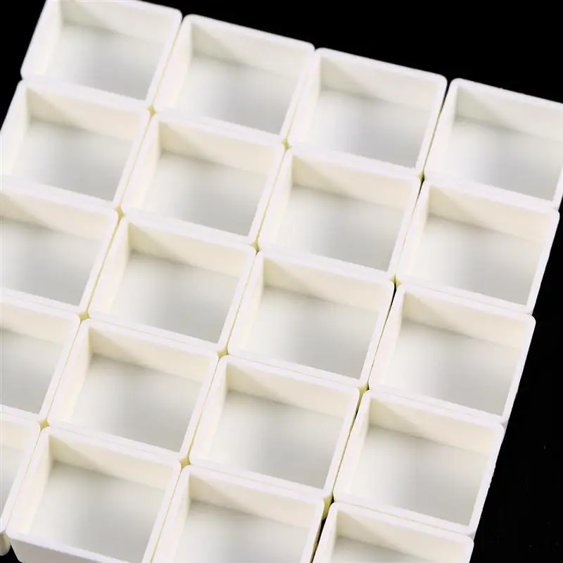 50/100pcs Watercolor Paint Pan Plastic Empty Watercolor Half Pans Watercolor Pigment Packing Grid For Painting
50/100pcs Watercolor Paint Pan Plastic Empty Watercolor Half Pans Watercolor Pigment Packing Grid For Painting