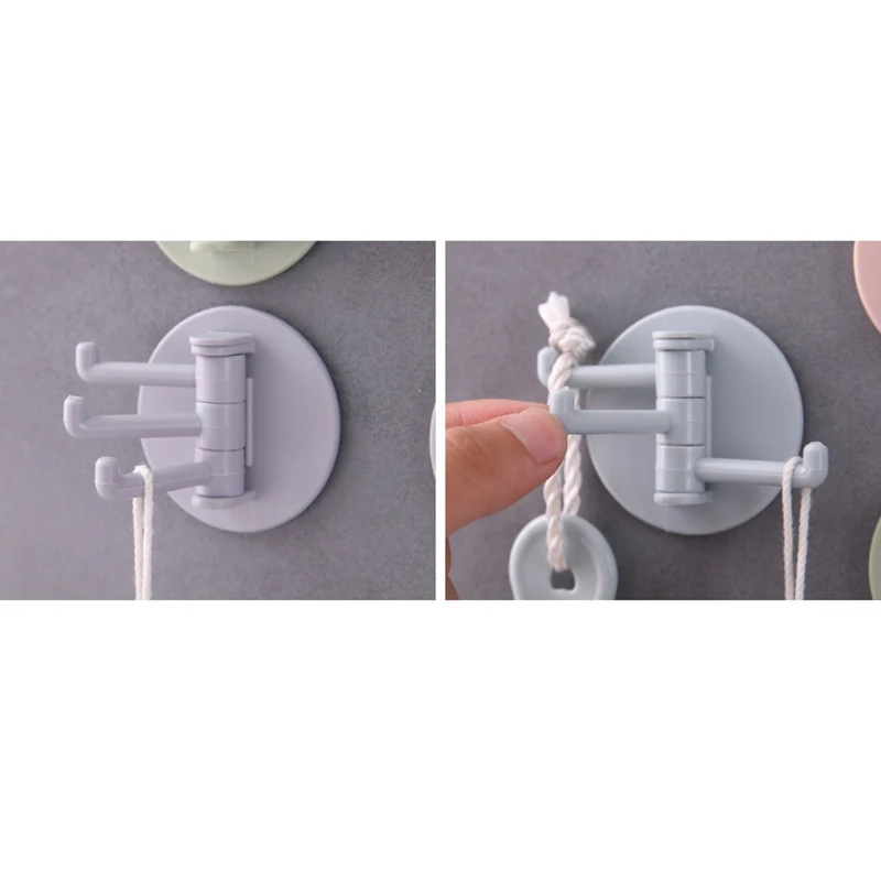 5 PCS Seamless Adhesive Hook Rotatable Strong Bearing Stick Hook Kitchen Wall Hanger Bathroom Supplies Hook Bedroom Hook-ABUX
5 PCS Seamless Adhesive Hook Rotatable Strong Bearing Stick Hook Kitchen Wall Hanger Bathroom Supplies Hook Bedroom Hook-ABUX