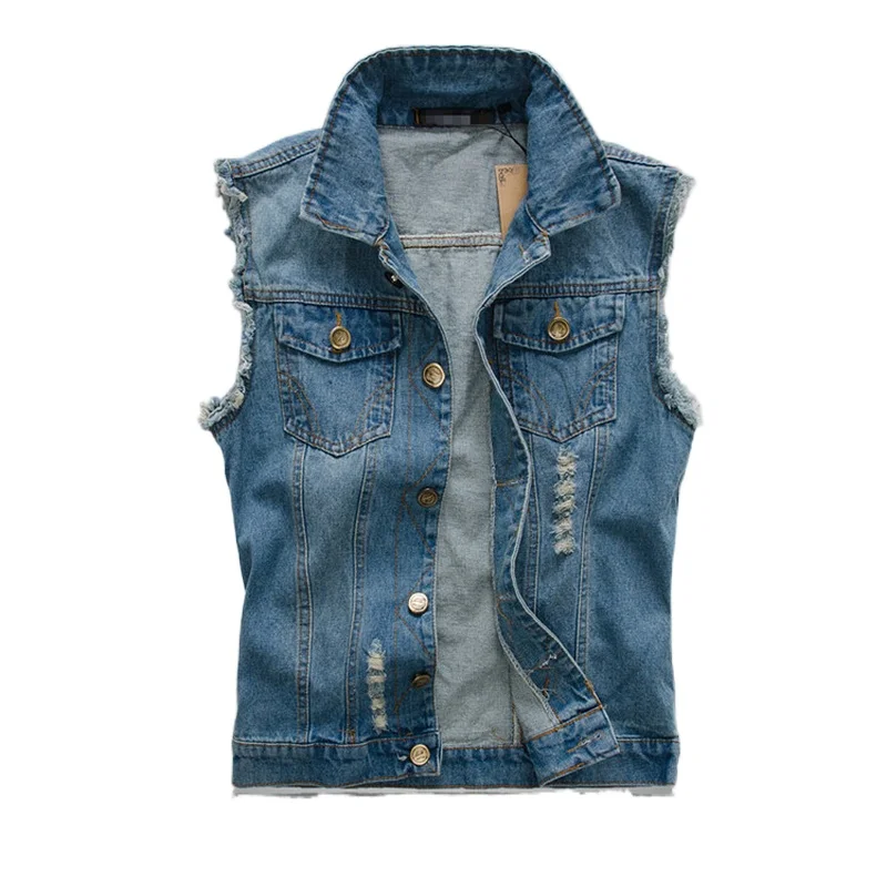 New 2021 Mens Sleeveless Jeans Jacket Men Oversize 6XL Blue Black Denim Jeans Vest Men Cowboy Denim Vest Mens Jeans Waistcoat
New 2021 Mens Sleeveless Jeans Jacket Men Oversize 6XL Blue Black Denim Jeans Vest Men Cowboy Denim Vest Mens Jeans Waistcoat