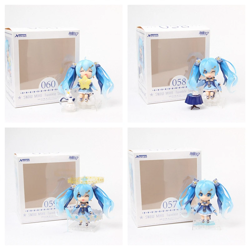 Q Ver Anime Hatsune Miku Figure Snow Hatsune Miku Kawaii Ornaments Action Collectible Model Decorations Doll Toys for Children
Q Ver Anime Hatsune Miku Figure Snow Hatsune Miku Kawaii Ornaments Action Collectible Model Decorations Doll Toys for Children