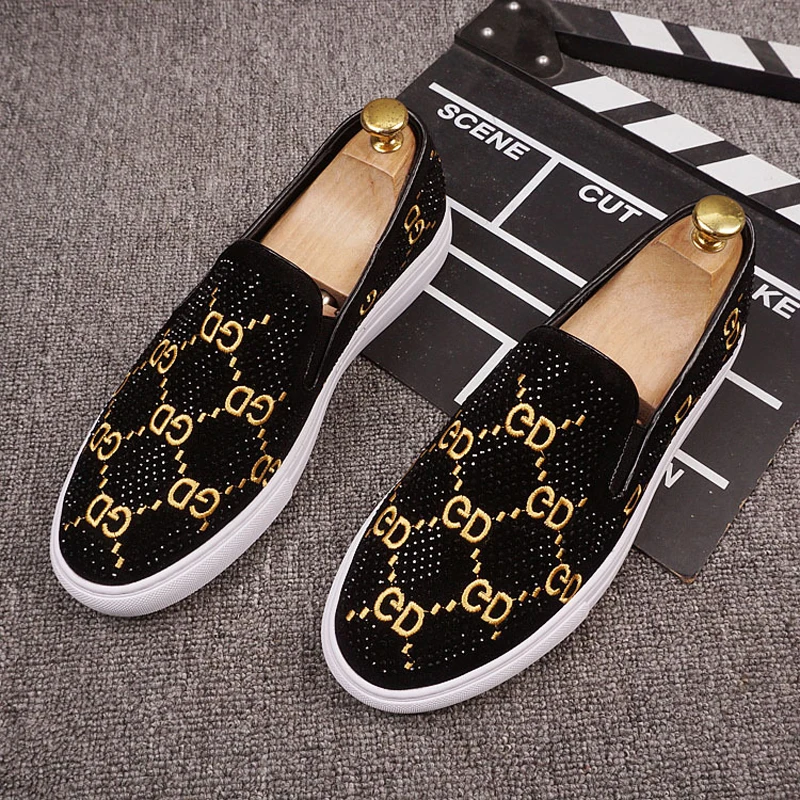 New Designer Men Casual Shoes High End Letter Embroider Male Luxury Flat Shoes Slip-on Loafers Footwear
New Designer Men Casual Shoes High End Letter Embroider Male Luxury Flat Shoes Slip-on Loafers Footwear