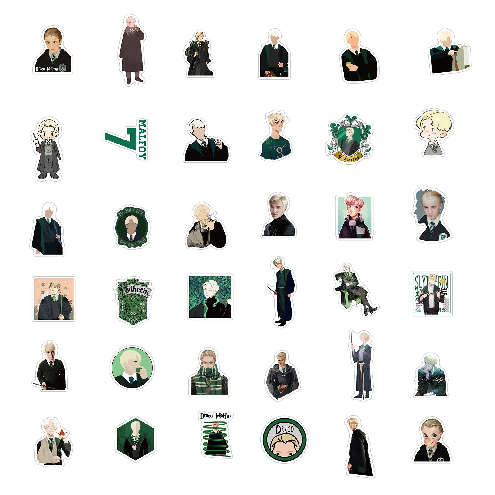 10/50/100Pcs Draco Malfoy Graffiti Stickers Divination Stickers for Luggage Laptop Refrigerator Motorcycle Skateboard Sticker
10/50/100Pcs Draco Malfoy Graffiti Stickers Divination Stickers for Luggage Laptop Refrigerator Motorcycle Skateboard Sticker