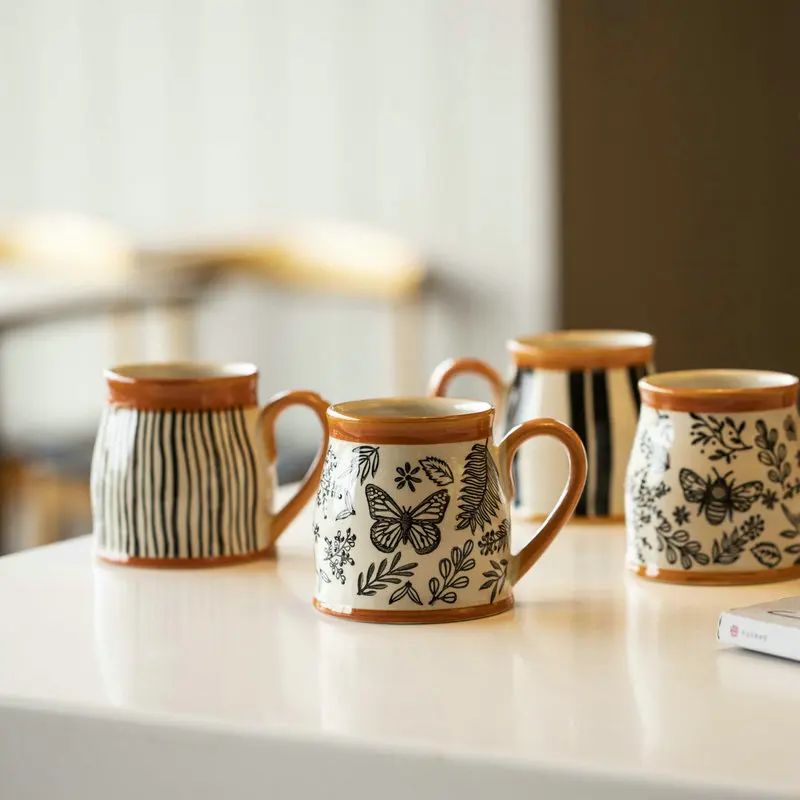 Art Luxury Coffee Mug Creative Modern Coffee Mug Ceramic Porcelain Family Cups Drinking Glasses Tazas De Cafe Drinkware BK50BZ
Art Luxury Coffee Mug Creative Modern Coffee Mug Ceramic Porcelain Family Cups Drinking Glasses Tazas De Cafe Drinkware BK50BZ