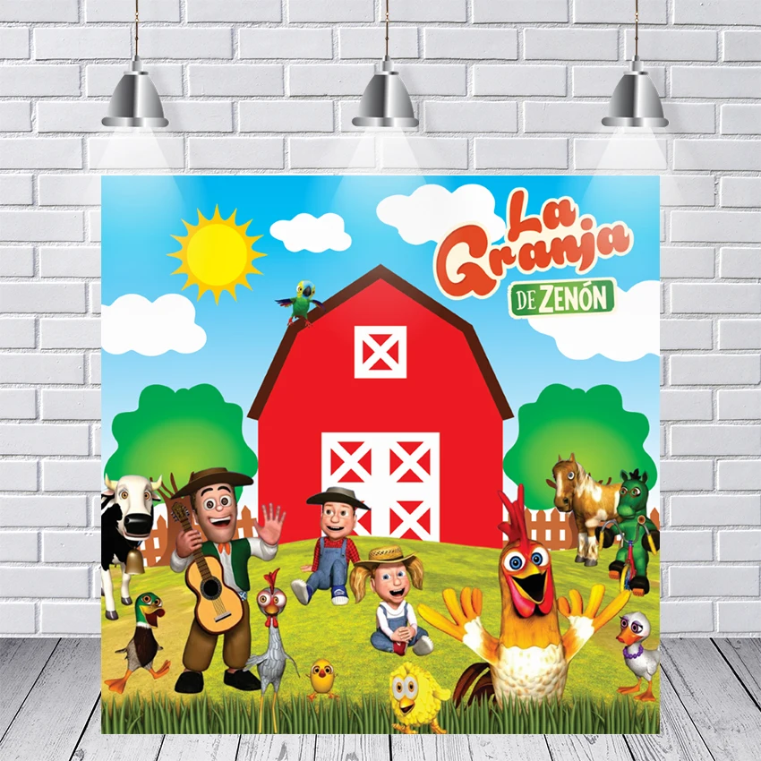 Бесшовный Виниловый фон La Granja De Zenon с изображением Красного сарая фермы животных сада для фотостудии
Бесшовный Виниловый фон La Granja De Zenon с изображением Красного сарая фермы животных сада для фотостудии