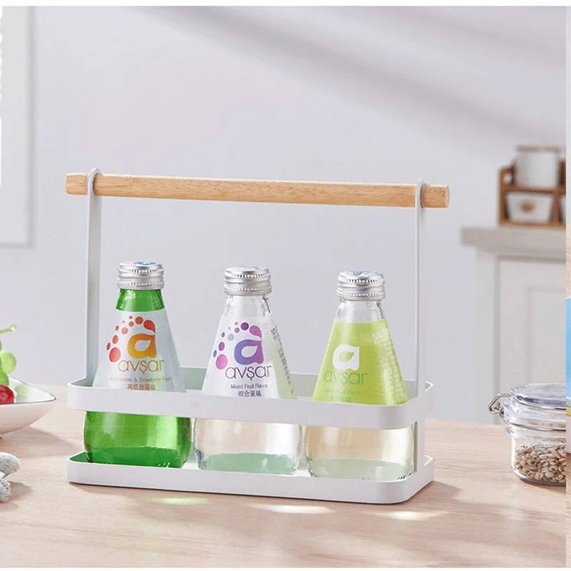 Minimalist Home Wooden Handle White Storage Basket Kitchen Seasoning Bottle Finishing Basket
Minimalist Home Wooden Handle White Storage Basket Kitchen Seasoning Bottle Finishing Basket
