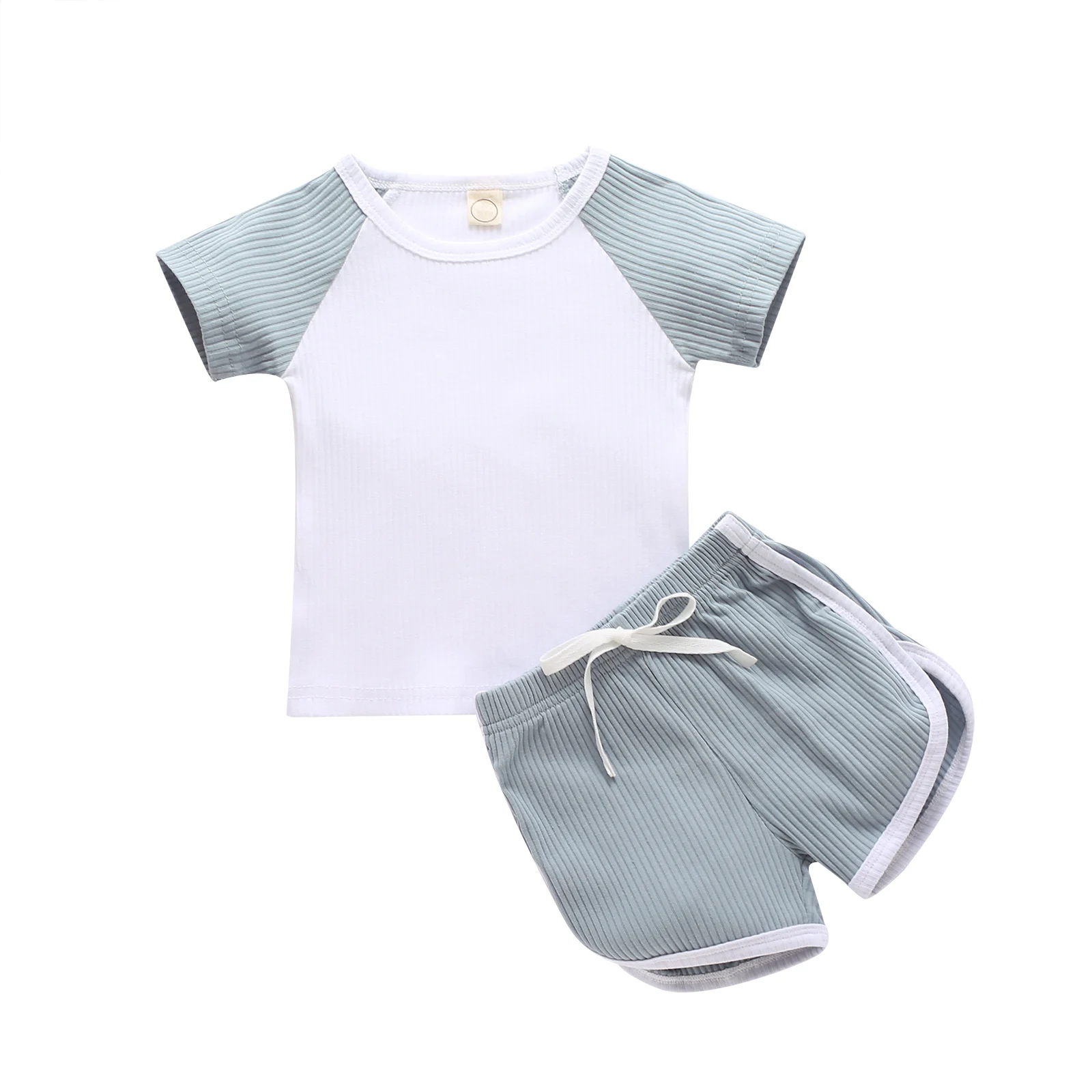2021 NEW Kids Baby 2-piece Outfit Set Short Sleeve Color Block Top+Shorts Set for Children Boys Girls
2021 NEW Kids Baby 2-piece Outfit Set Short Sleeve Color Block Top+Shorts Set for Children Boys Girls