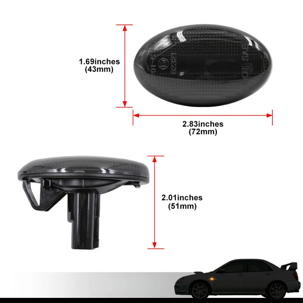 Smoke Side Marker Light Dynamic Waterproof Ultrasonically sealed High quality New
Smoke Side Marker Light Dynamic Waterproof Ultrasonically sealed High quality New