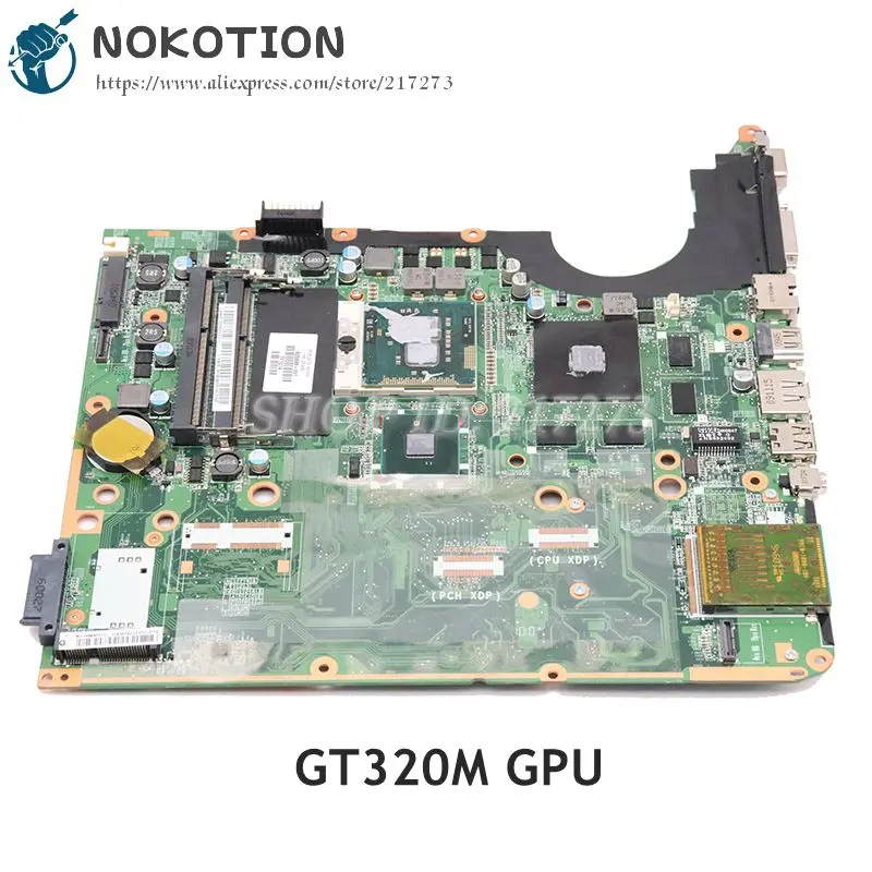 NOKOTION Laptop motherboard for HP Pavilion DV7 DV7-3000 Series PM55 DDR3 GT320M graphics Support I7 605699-001 DA0UP6MB6F0
NOKOTION Laptop motherboard for HP Pavilion DV7 DV7-3000 Series PM55 DDR3 GT320M graphics Support I7 605699-001 DA0UP6MB6F0