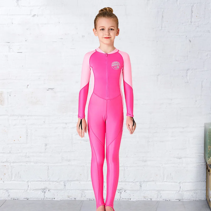 Hisea Kids Wetsuit UV Protection One-Piece Long Sleeve SwimWear Quick Drying SwimSuit For Diving Surfing Jellyfish Clotheres
Hisea Kids Wetsuit UV Protection One-Piece Long Sleeve SwimWear Quick Drying SwimSuit For Diving Surfing Jellyfish Clotheres