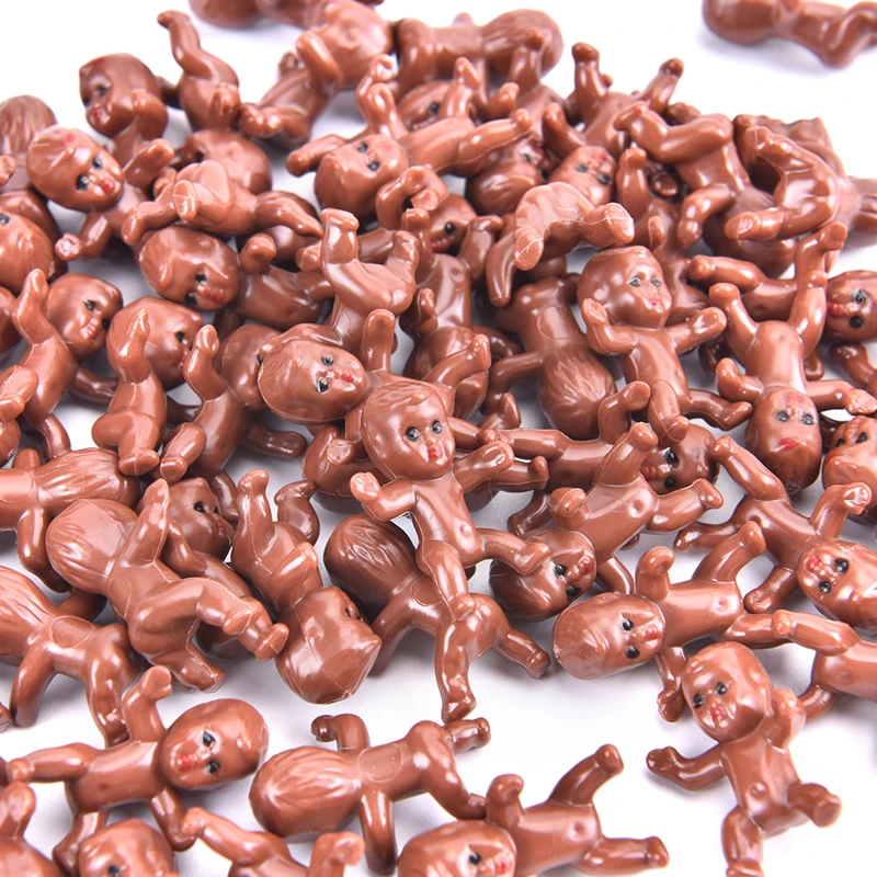 60Pcs High Quality 1/1.2inch Mini Plastic Baby Doll Kids Toys Doll Accessories 10Colors
60Pcs High Quality 1/1.2inch Mini Plastic Baby Doll Kids Toys Doll Accessories 10Colors