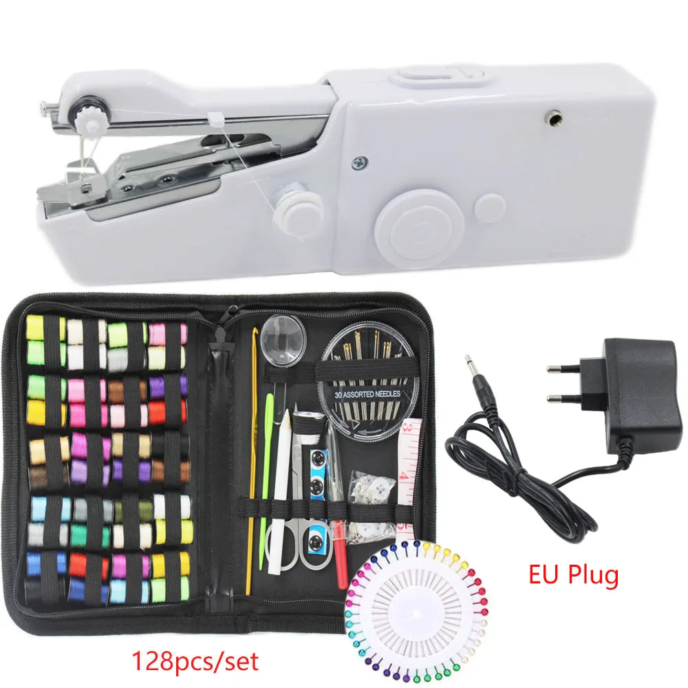 Portable Household handheld Sewing Machine Mini Hand Sewing Machine Electric Stitch Needlework Set DIY Clothes Stitchin Sew Tool
Portable Household handheld Sewing Machine Mini Hand Sewing Machine Electric Stitch Needlework Set DIY Clothes Stitchin Sew Tool