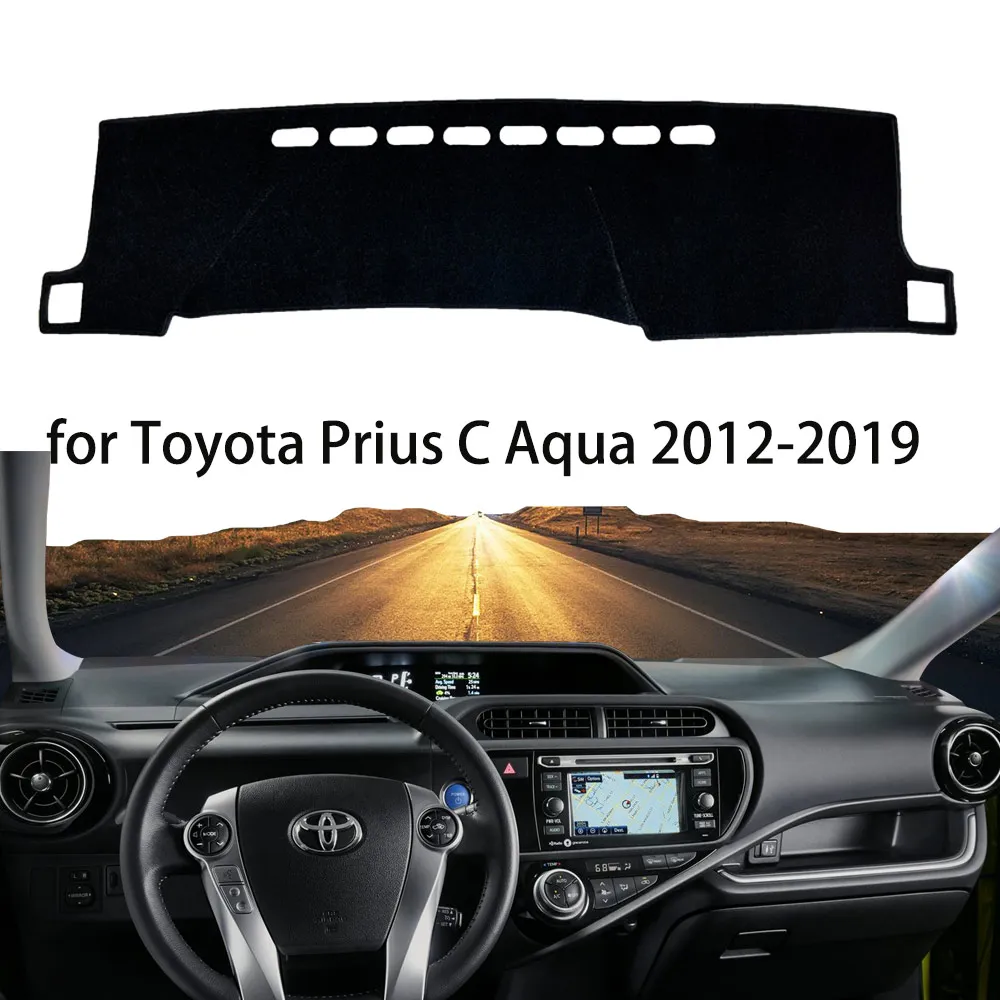 Коврик для приборной панели, затеняющий чехол, Солнцезащитный коврик, защита от светильник для Toyota Prius C Aqua NHP10 2012 2013 2014 2015 2016 2017 2018 2019
Коврик для приборной панели, затеняющий чехол, Солнцезащитный коврик, защита от светильник для Toyota Prius C Aqua NHP10 2012 2013 2014 2015 2016 2017 2018 2019
