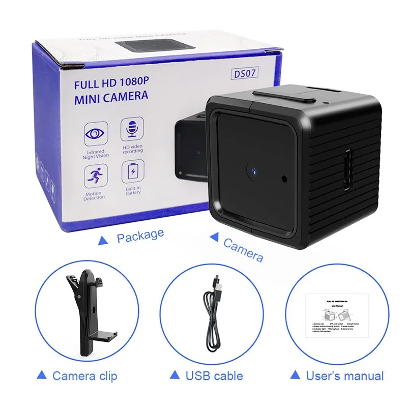 Full HD 1080P Mini Camera Night Vision Camcorder Motion DVR Micro Camera Wireless Mini Boby Camera Long Standby
Full HD 1080P Mini Camera Night Vision Camcorder Motion DVR Micro Camera Wireless Mini Boby Camera Long Standby