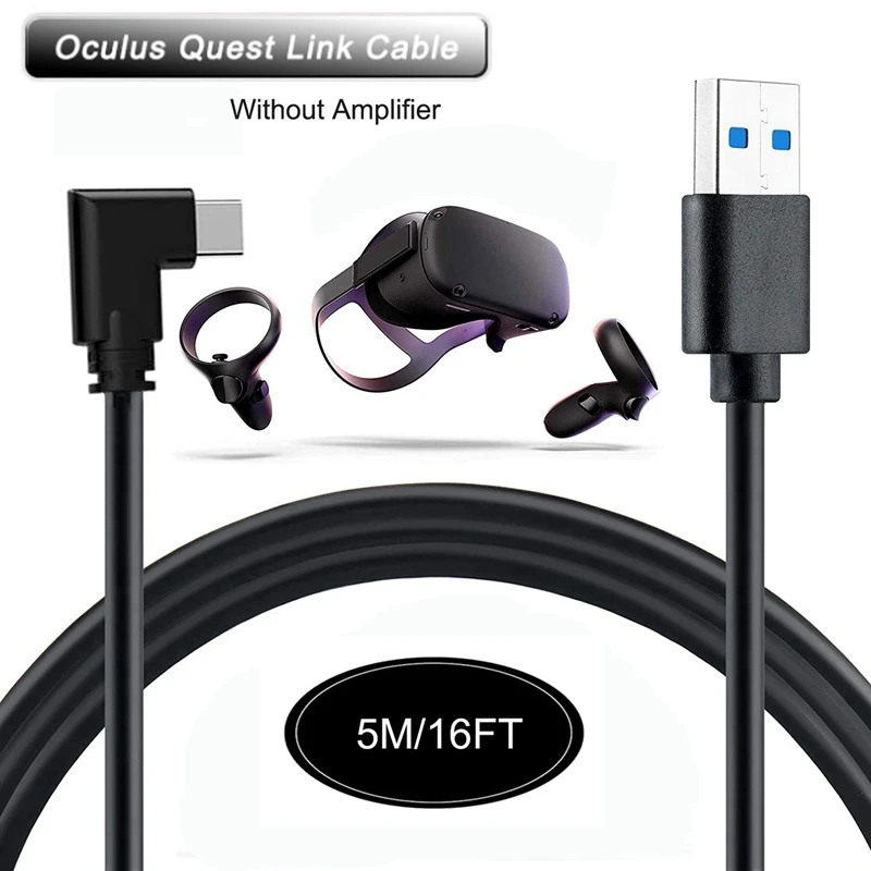 1 Set VR Face Cover Set with Facial Interface Bracket & 1 Pcs Link Cable 16Ft Virtual Reality Headset Cable
1 Set VR Face Cover Set with Facial Interface Bracket & 1 Pcs Link Cable 16Ft Virtual Reality Headset Cable