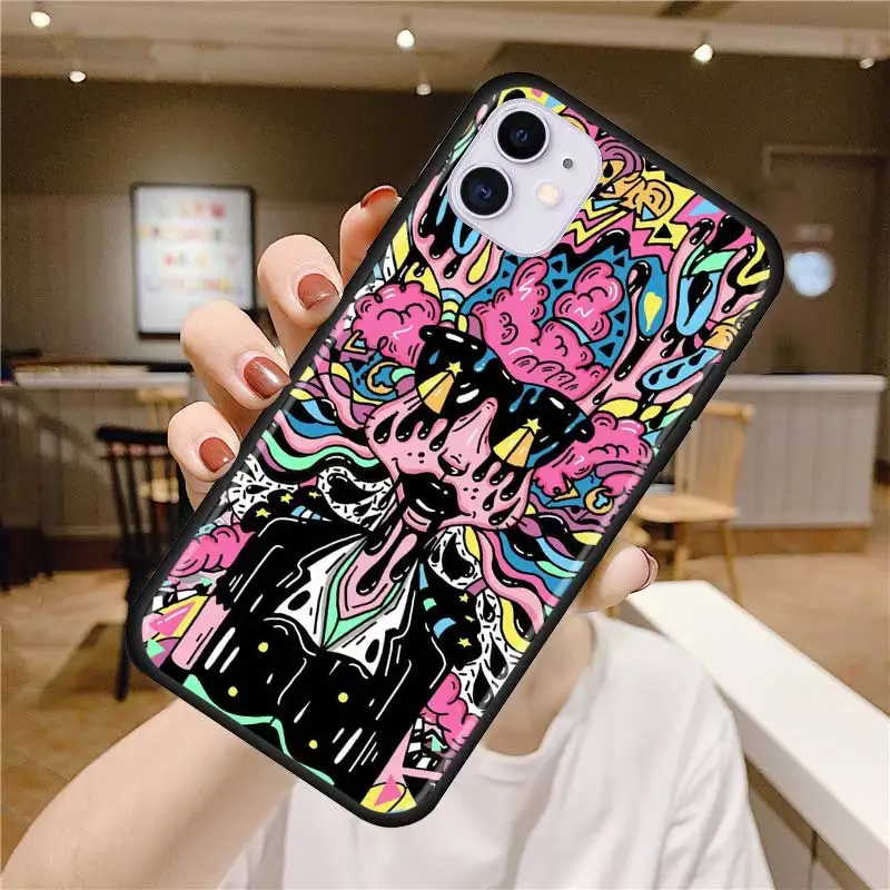 Silicone Case For Apple iPhone 11 12 Pro Max mini SE 2020 XR XS X 6 6S 7 + 8 Plus Back Cover Phone Coque Colourful Psychedelic
Silicone Case For Apple iPhone 11 12 Pro Max mini SE 2020 XR XS X 6 6S 7 + 8 Plus Back Cover Phone Coque Colourful Psychedelic