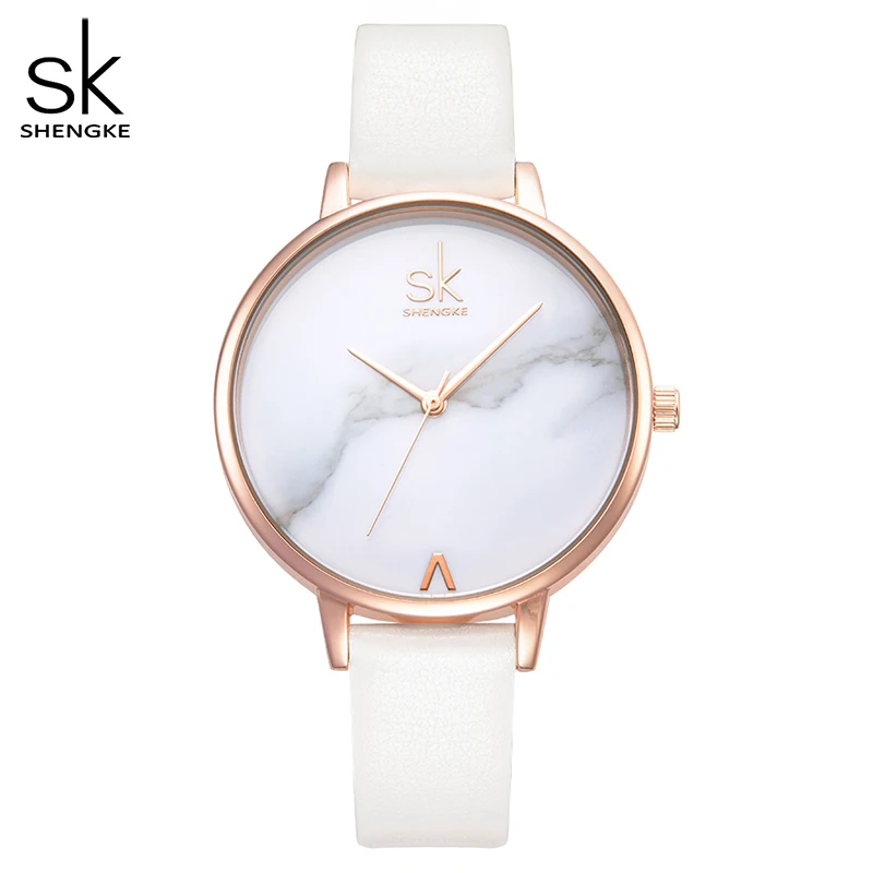 Shengke Top Brand Fashion Ladies Watches Leather Female Quartz Watch Women Thin Casual Strap Watch Reloj Mujer Marble Dial SK
Shengke Top Brand Fashion Ladies Watches Leather Female Quartz Watch Women Thin Casual Strap Watch Reloj Mujer Marble Dial SK