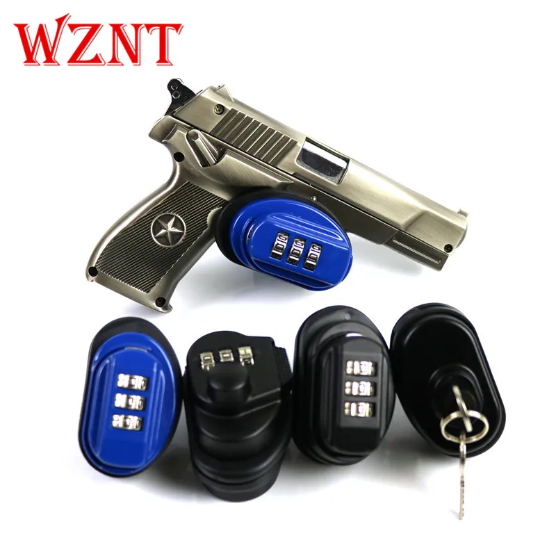 Free shipping Gun Trigger Lock Zinc Alloy Trigger Password Lock Rifle Key Protecting Safety Lock Hunting Gun Accessories
Free shipping Gun Trigger Lock Zinc Alloy Trigger Password Lock Rifle Key Protecting Safety Lock Hunting Gun Accessories