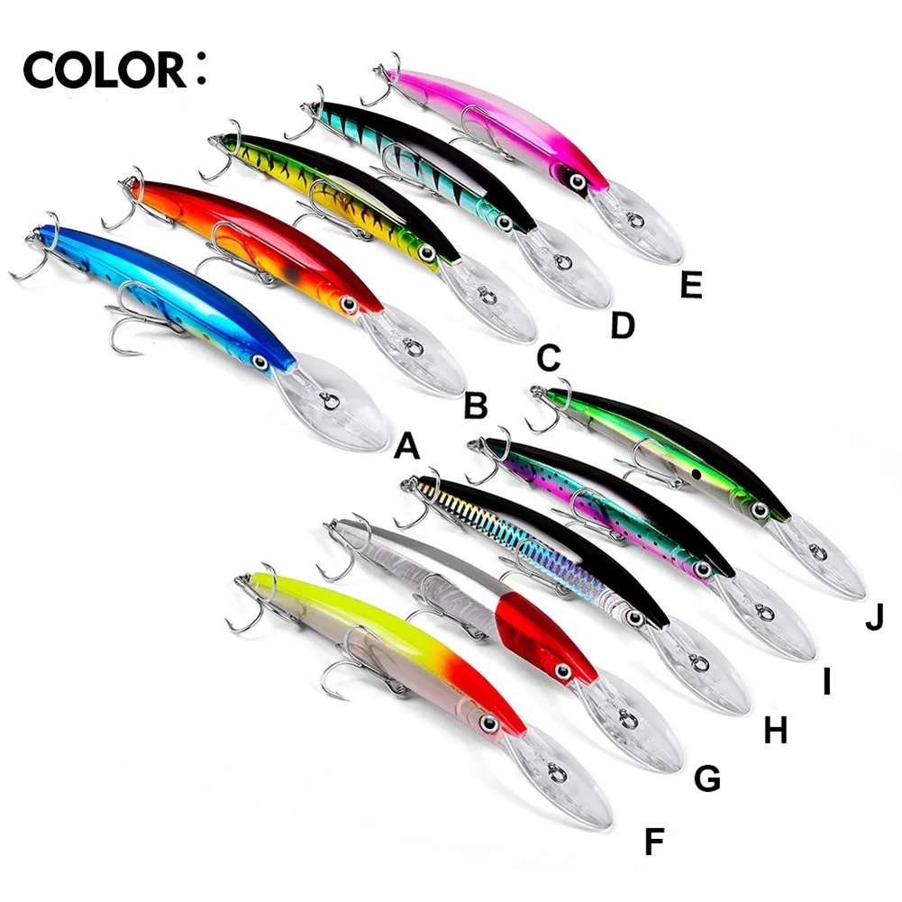 27g/17cm Winter Fishing Lures Accessories Fishing Goods Minnow Artificial Sinking ABS Plastic Hard Bait Wobbler Swimbait 1#Bait
27g/17cm Winter Fishing Lures Accessories Fishing Goods Minnow Artificial Sinking ABS Plastic Hard Bait Wobbler Swimbait 1#Bait