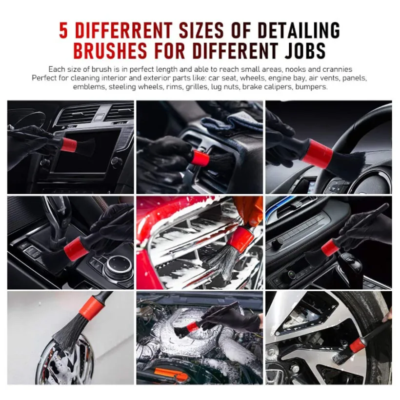 5-Piece Set Of Car Retractable Dusting Duster Mop Detail Waxing Brush Two-Color Car Wash Towel Toilet Floor Polishing Cleaning
5-Piece Set Of Car Retractable Dusting Duster Mop Detail Waxing Brush Two-Color Car Wash Towel Toilet Floor Polishing Cleaning