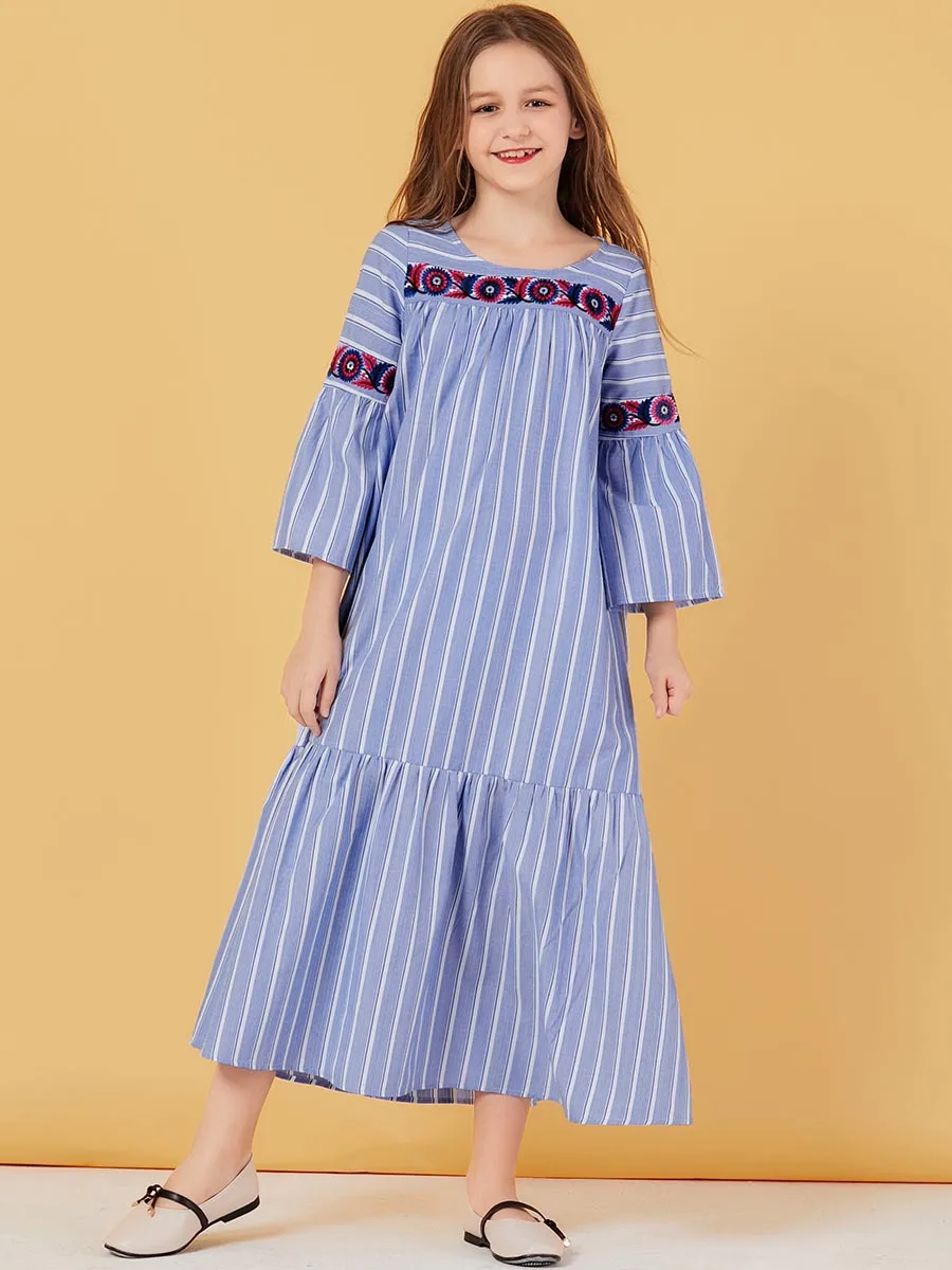 Girls Abaya For Kids Hijab Muslim Dress Turkish Dresses Abayas Children Islam Kaftan Dubai Caftan Qatar Ramadan Islamic Clothing 
Girls Abaya For Kids Hijab Muslim Dress Turkish Dresses Abayas Children Islam Kaftan Dubai Caftan Qatar Ramadan Islamic Clothing