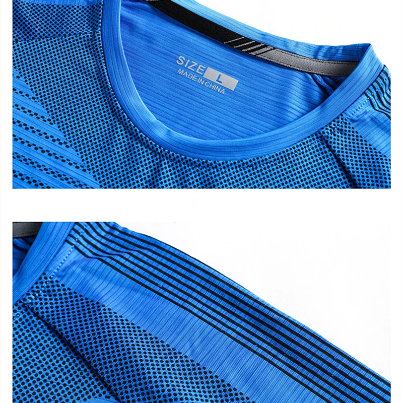 Men's Running T-Shirts Quick Dry Compression Sport t shirts Fitness Gym Print Tee Shirts Soccer Shirts Men's Jersey Sportswear 
Men's Running T-Shirts Quick Dry Compression Sport t shirts Fitness Gym Print Tee Shirts Soccer Shirts Men's Jersey Sportswear