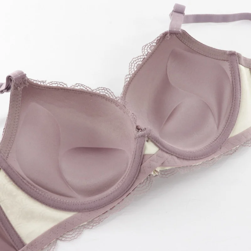Sexy Bra Plus Size 3/4 Cup Gathered Bra Steel Ring Transparent Lace Bra underwear lingerie For Women
Sexy Bra Plus Size 3/4 Cup Gathered Bra Steel Ring Transparent Lace Bra underwear lingerie For Women