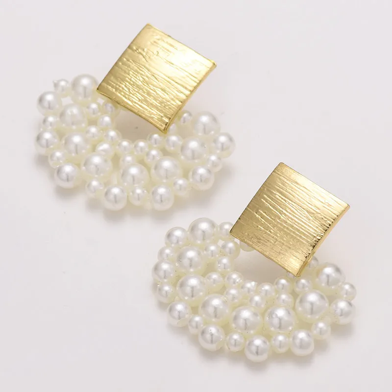 Simulated Pearl Stud Earrings Women Bohemian Geometric Earrings Wedding Jewelry Korean Earrings
Simulated Pearl Stud Earrings Women Bohemian Geometric Earrings Wedding Jewelry Korean Earrings
