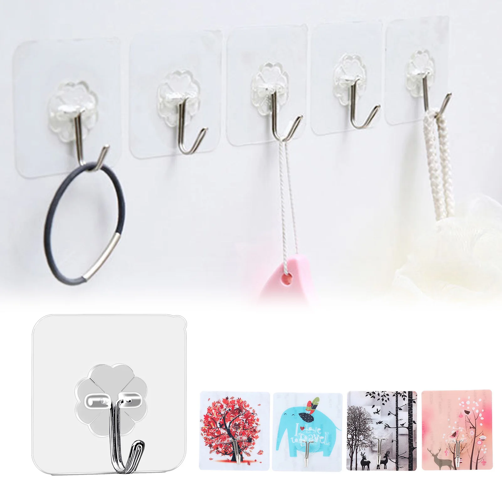 10 Pcs Hook Sticker Free Punching Heavy Durable Unfading Duty Adhesive Hooks For Kitchen Living Room Bathroom Bedroom
10 Pcs Hook Sticker Free Punching Heavy Durable Unfading Duty Adhesive Hooks For Kitchen Living Room Bathroom Bedroom