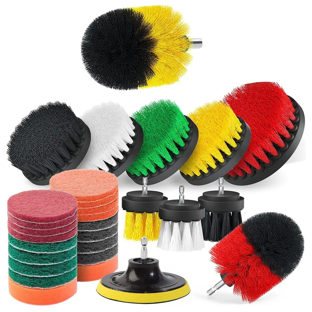 30pcs/swet Car Cleaning Brush Electric Drill Brush For Sink Floor And Wall Cleaning Brush Home Cleaning Tool
30pcs/swet Car Cleaning Brush Electric Drill Brush For Sink Floor And Wall Cleaning Brush Home Cleaning Tool