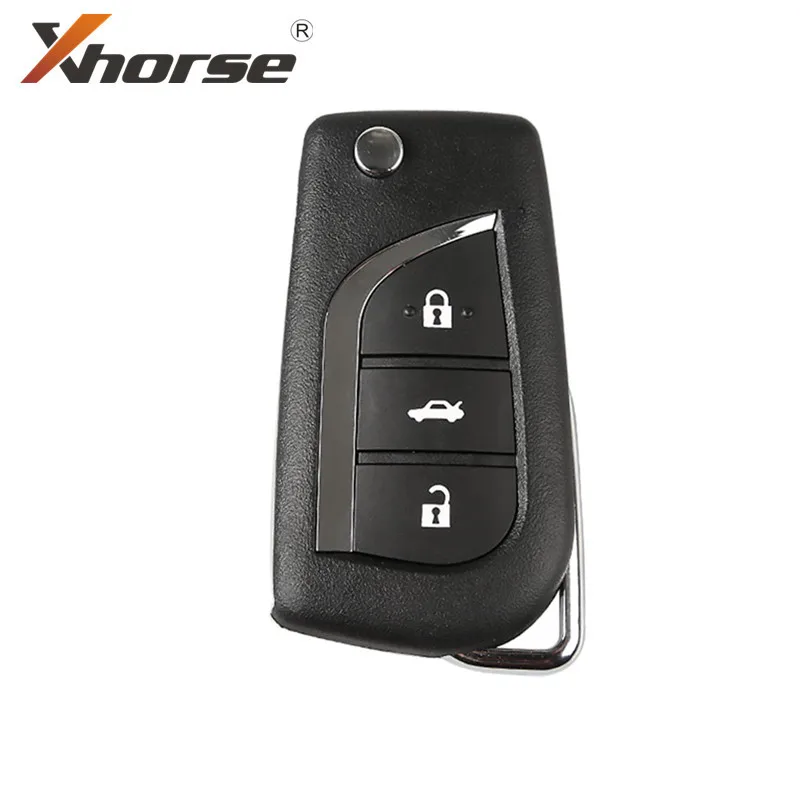 Xhorse XNTO00EN VVDI2 для Toyota Тип Беспроводной Универсальный пульт ключ 3 кнопки 5 шт./лот |