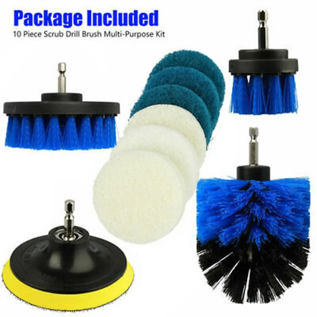 Drill Brush Power Brush Scrubber Cleaning Kit Attachments All Purpose Deep Clean Scrub Drill Brushes Multi-Purpose Kit Bathroom
Drill Brush Power Brush Scrubber Cleaning Kit Attachments All Purpose Deep Clean Scrub Drill Brushes Multi-Purpose Kit Bathroom