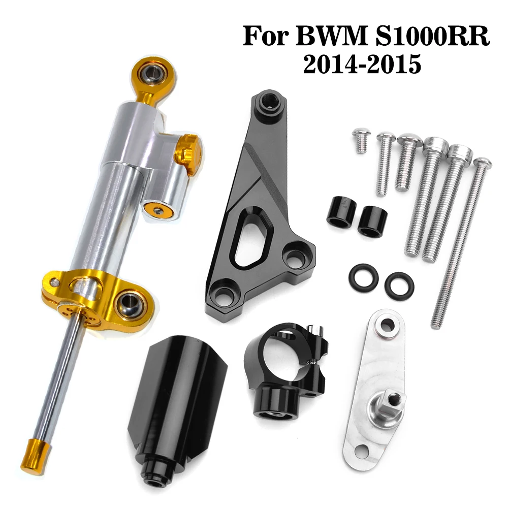 S1000RR Motorcycle CNC Stabilizer Damper Complete Steering Mounting Bracket for BWM S1000RR S1000 RR S 1000 RR 2014 2015
S1000RR Motorcycle CNC Stabilizer Damper Complete Steering Mounting Bracket for BWM S1000RR S1000 RR S 1000 RR 2014 2015