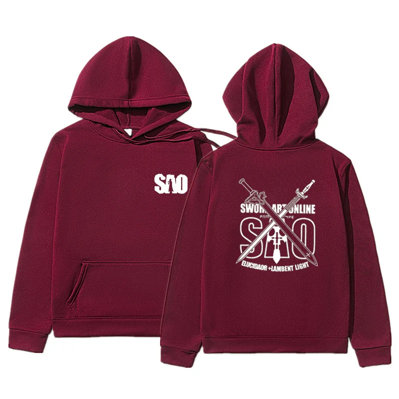 Japan Anime Sword Art Online SAO Men Hoodie Print Harajuku Sweatshirt Men Women New Winter Autumn Hooded Hoody Mens Coat 
Japan Anime Sword Art Online SAO Men Hoodie Print Harajuku Sweatshirt Men Women New Winter Autumn Hooded Hoody Mens Coat