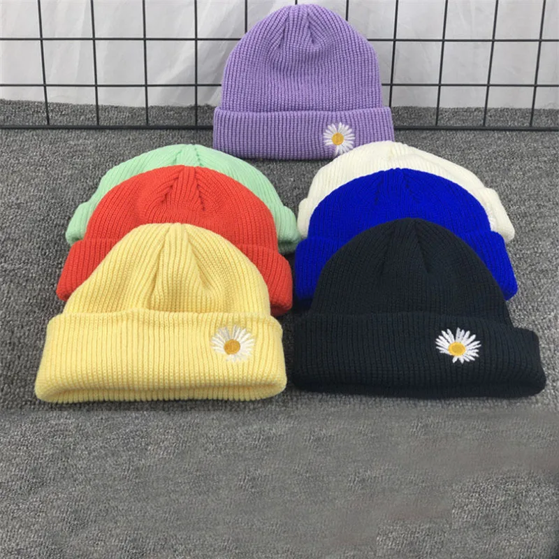 KPOP G-Dragon Colorful Beanie Embroidery Daisy Hip Hop Casual Beanies Peaceminusone Unisex Gifts FH479
KPOP G-Dragon Colorful Beanie Embroidery Daisy Hip Hop Casual Beanies Peaceminusone Unisex Gifts FH479