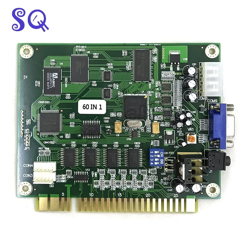 Классическая печатная плата для коктейльной аркадной машины Jamma 60 в 1, подходящая аркадная машина Donkey Kong Pacman
Классическая печатная плата для коктейльной аркадной машины Jamma 60 в 1, подходящая аркадная машина Donkey Kong Pacman