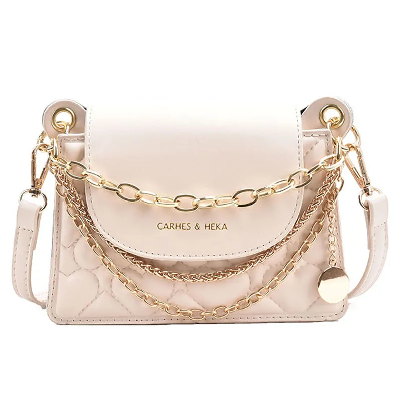 Niche Design Popular Handbags 2021 New Fashion Hot Messenger Bag High-quality Texture Chain Square Bag Shoulder Bag Width: 19cm
Niche Design Popular Handbags 2021 New Fashion Hot Messenger Bag High-quality Texture Chain Square Bag Shoulder Bag Width: 19cm