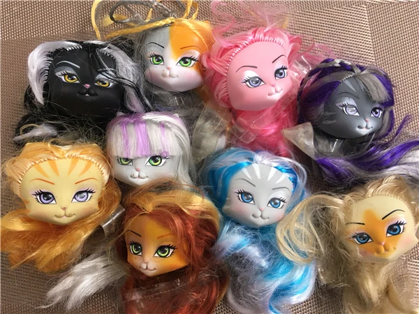 Оригинальная подиумная кукла головы игрушка девочка одевание Сделай Сам игрушки