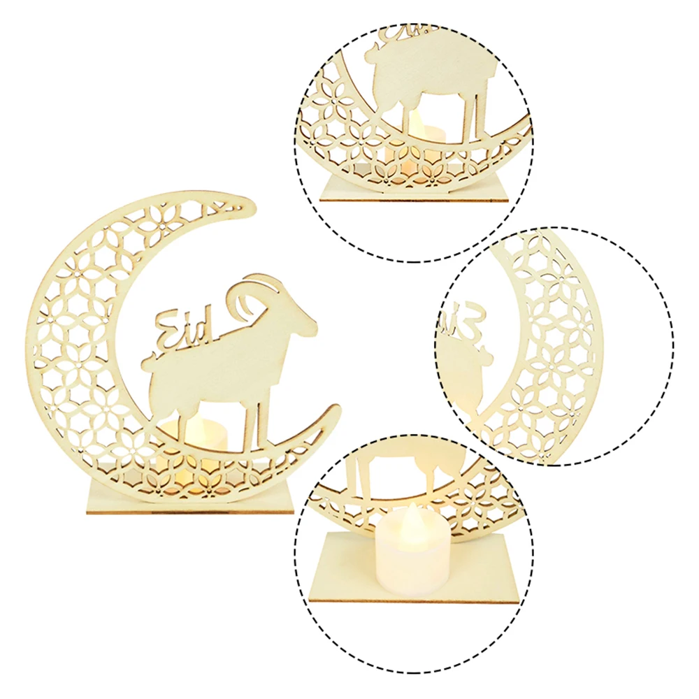 EID Mubarak Wooden Pendant with LED Candles Light Ramadan Decorations For Home Islamic Muslim Party Eid Decor Kareem Ramadan
EID Mubarak Wooden Pendant with LED Candles Light Ramadan Decorations For Home Islamic Muslim Party Eid Decor Kareem Ramadan