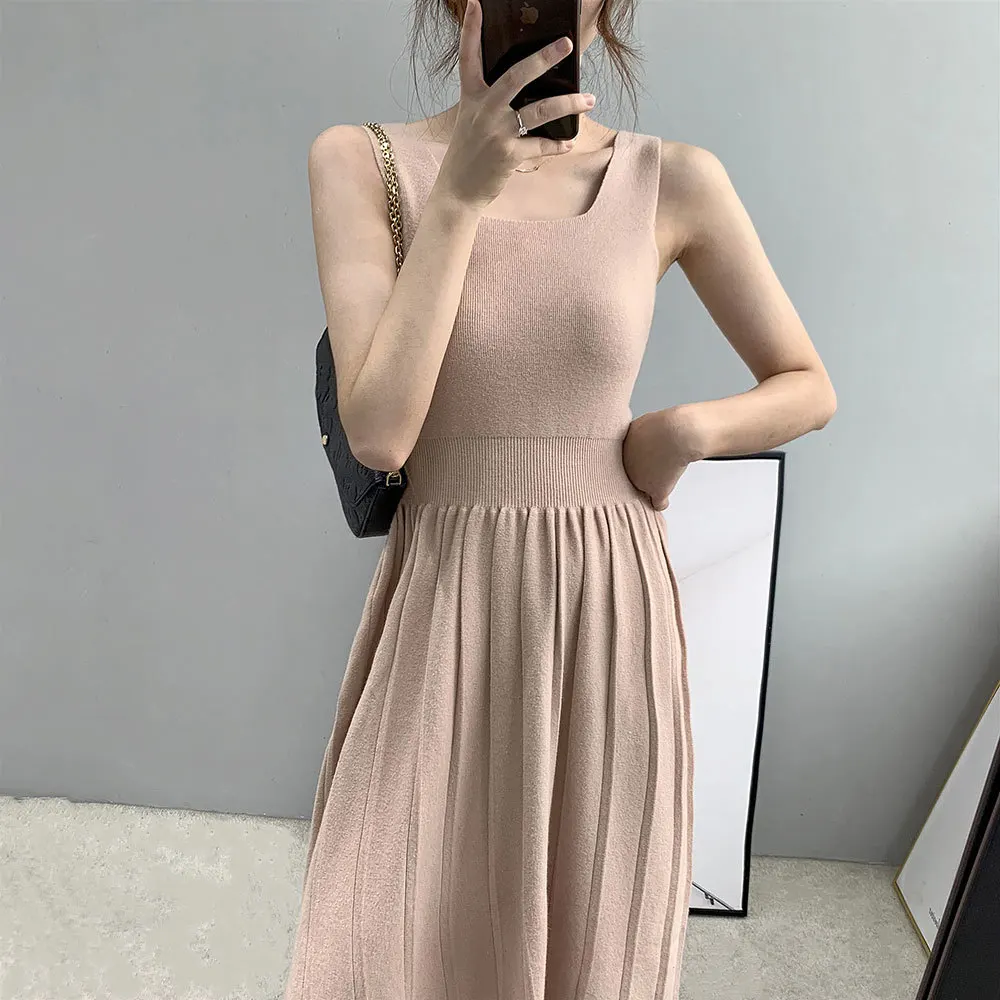 2020 Knitted Sleeveless Winter Basic High Waist Women Long Pullovers Sweater Maxi Dress Tricot Pull Femme
2020 Knitted Sleeveless Winter Basic High Waist Women Long Pullovers Sweater Maxi Dress Tricot Pull Femme