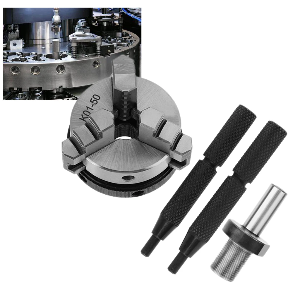 K01 50 Accessory Mini With Handle Rotary Manual Chuck Set Self Centering Scroll 3 Jaw Woodworking Tools Easy Use Household Lathe
K01 50 Accessory Mini With Handle Rotary Manual Chuck Set Self Centering Scroll 3 Jaw Woodworking Tools Easy Use Household Lathe