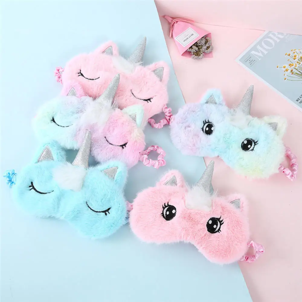 50pcs/lot Unicorn Eye Mask Gradient Colorful Cartoon Sleeping Mask Plush Eye Shade Cover Eyeshade Kids Adult Home Party Gifts
50pcs/lot Unicorn Eye Mask Gradient Colorful Cartoon Sleeping Mask Plush Eye Shade Cover Eyeshade Kids Adult Home Party Gifts
