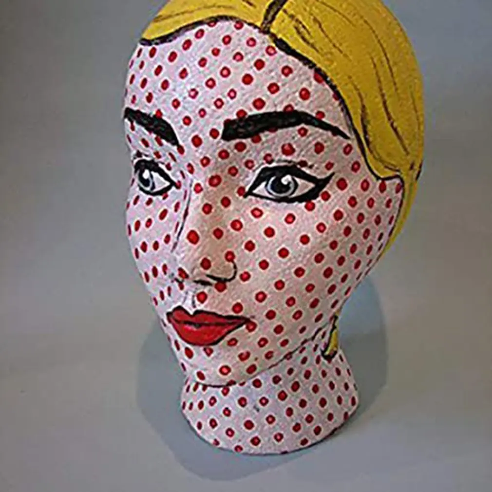 Головка-манекен практичная голова-манекен головка женская модель головной убор
