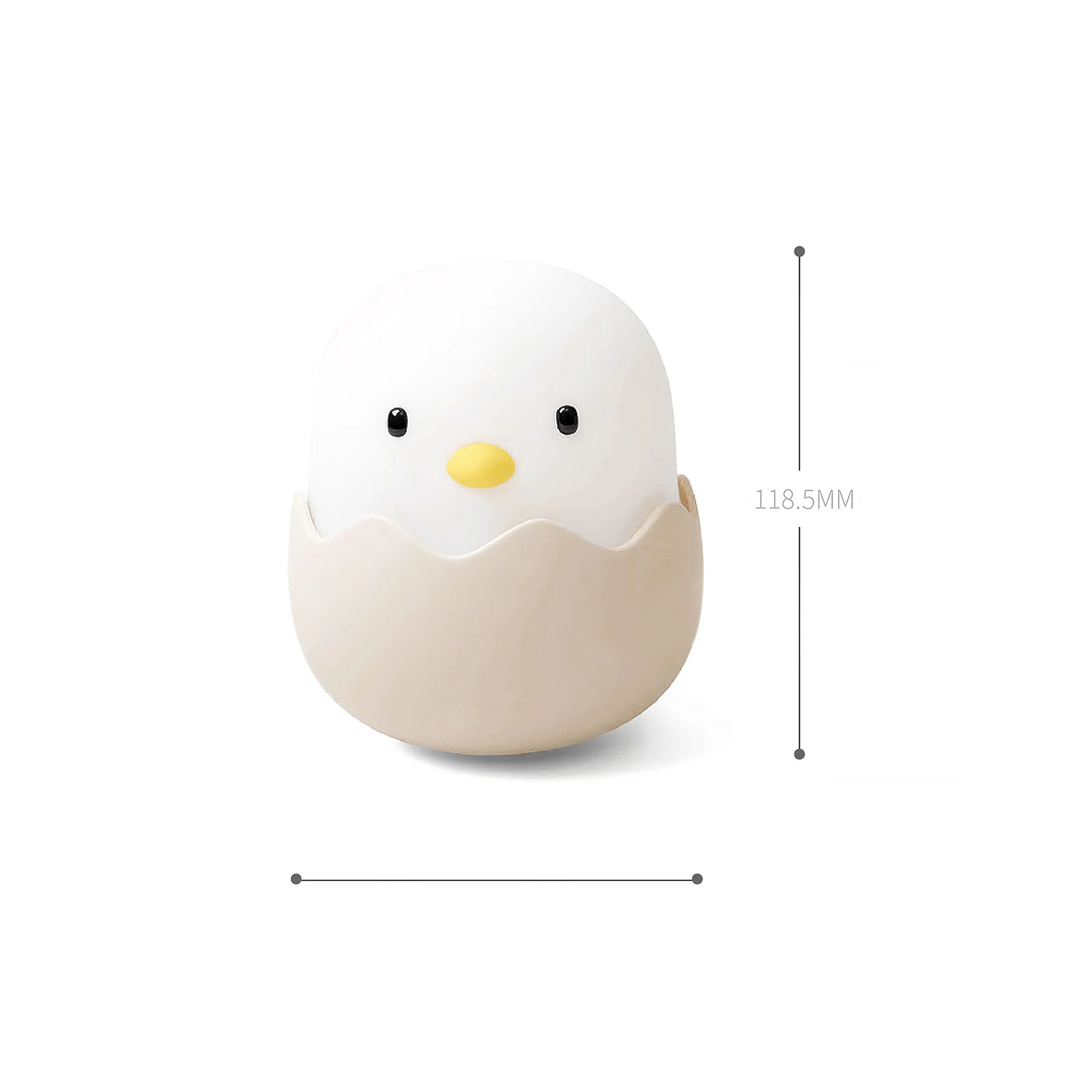 Kids Touch Sensor Eggshell Chicken Night Light Eggy Sleeping Cute Cartoon Silicone USB Charging Tumbler Bedside Creative Lamp
Kids Touch Sensor Eggshell Chicken Night Light Eggy Sleeping Cute Cartoon Silicone USB Charging Tumbler Bedside Creative Lamp