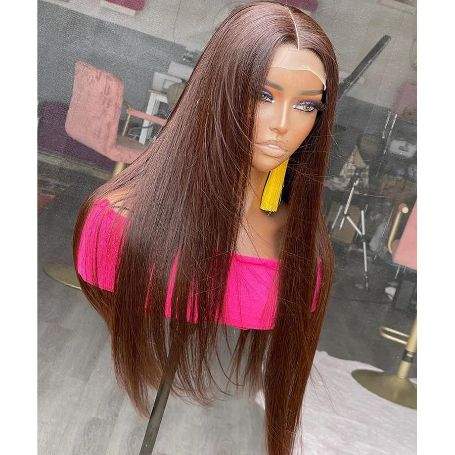 Brazilian Silky Straight Light Auburn Brown Human Hair Wigs Natural Hairline 200Density Glueless New 13x6 Lace Front Wigs
Brazilian Silky Straight Light Auburn Brown Human Hair Wigs Natural Hairline 200Density Glueless New 13x6 Lace Front Wigs
