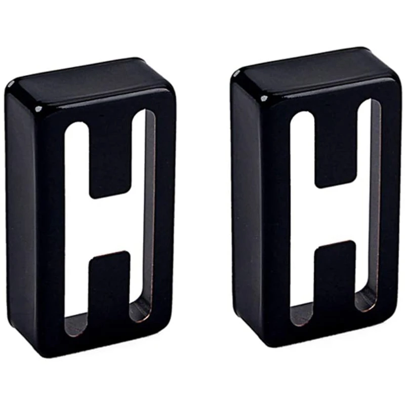 2 Pcs Guitar H Hole Pickup Cover Black Humbucker Cover For Eletric Guitar Accessories,Suitable For Humbucker Pickup Of Electric
2 Pcs Guitar H Hole Pickup Cover Black Humbucker Cover For Eletric Guitar Accessories,Suitable For Humbucker Pickup Of Electric