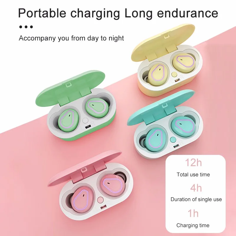 Новый продукт Macaron color TWS true Беспроводная стерео-гарнитура с Bluetooth с микрофоном HiFi Спортивная шумоподавляющая гарнитура
Новый продукт Macaron color TWS true Беспроводная стерео-гарнитура с Bluetooth с микрофоном HiFi Спортивная шумоподавляющая гарнитура