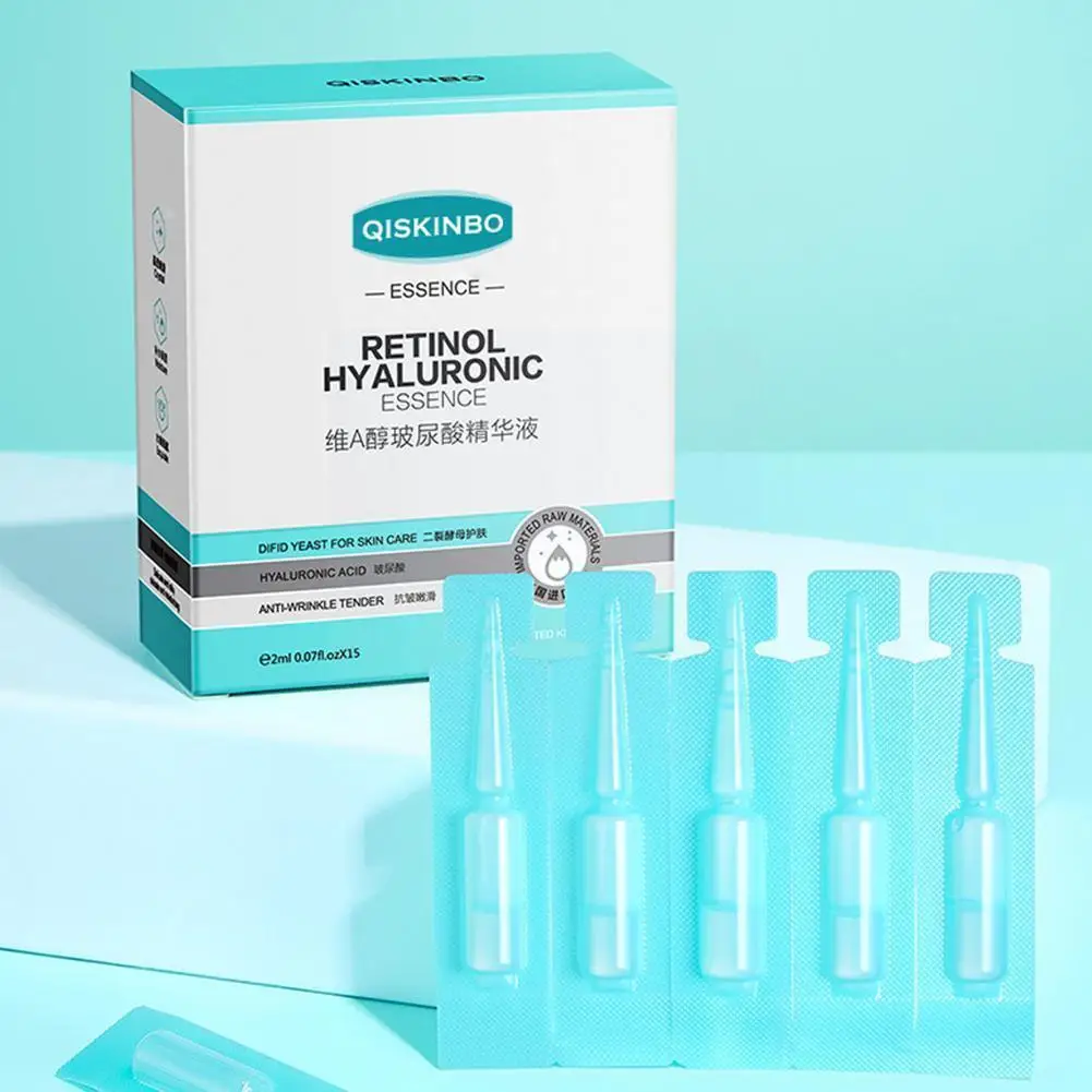 2mlx15pcs Oil-Control Serum Moisturizing Vitamin A Cosmetics Retinol Repairing Moisturizing Essence Hyaluronic Face Serum A N2G9
2mlx15pcs Oil-Control Serum Moisturizing Vitamin A Cosmetics Retinol Repairing Moisturizing Essence Hyaluronic Face Serum A N2G9