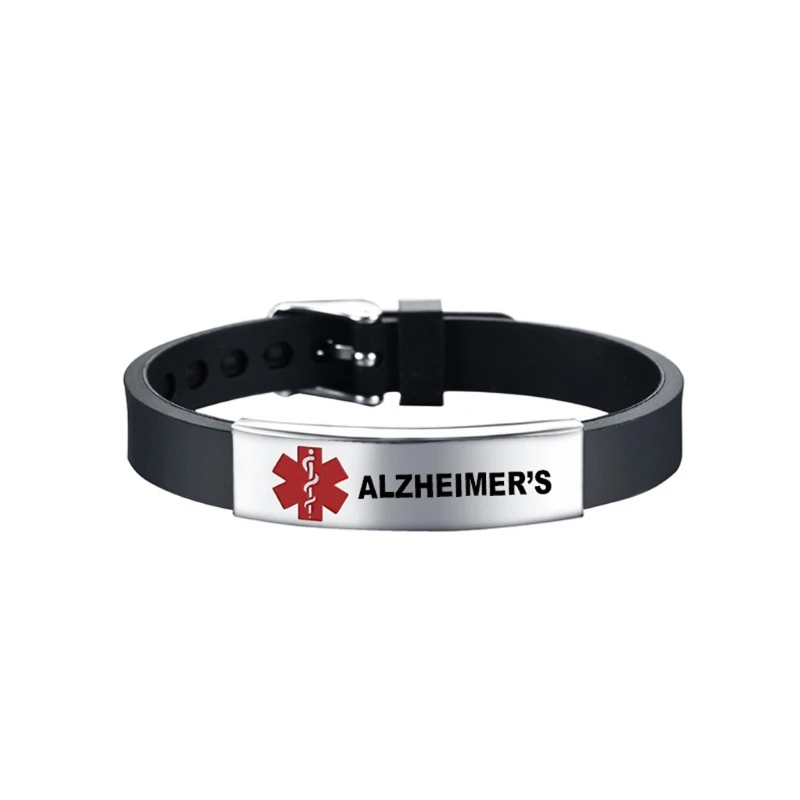 Red Medical- Alert ID Bracelet Emergency First Aid Silicone Wristband Unisex 45BC
Red Medical- Alert ID Bracelet Emergency First Aid Silicone Wristband Unisex 45BC