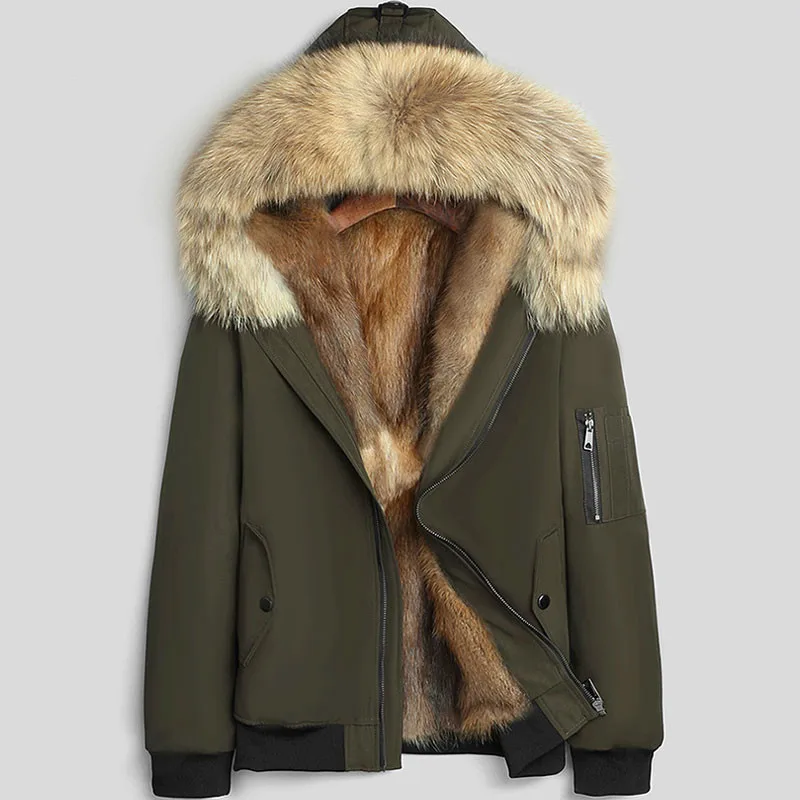 Short Real Fur Coat Men Parka Mink Fur Winter Jacket Raccoon Fur Collar hooded winter jackets mens parkas 2023 LSY1291 KJ3581
Short Real Fur Coat Men Parka Mink Fur Winter Jacket Raccoon Fur Collar hooded winter jackets mens parkas 2023 LSY1291 KJ3581