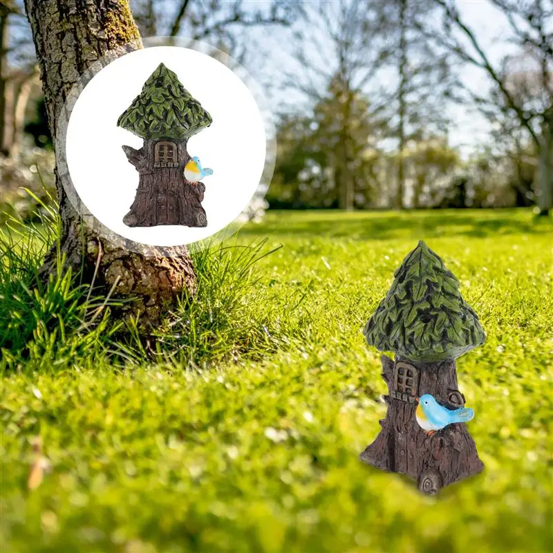 1pc Resin Craft Tree House Decor Creative Exquisite House Adornment Tree House Decor Garden Accessories Garten Dekoration
1pc Resin Craft Tree House Decor Creative Exquisite House Adornment Tree House Decor Garden Accessories Garten Dekoration
